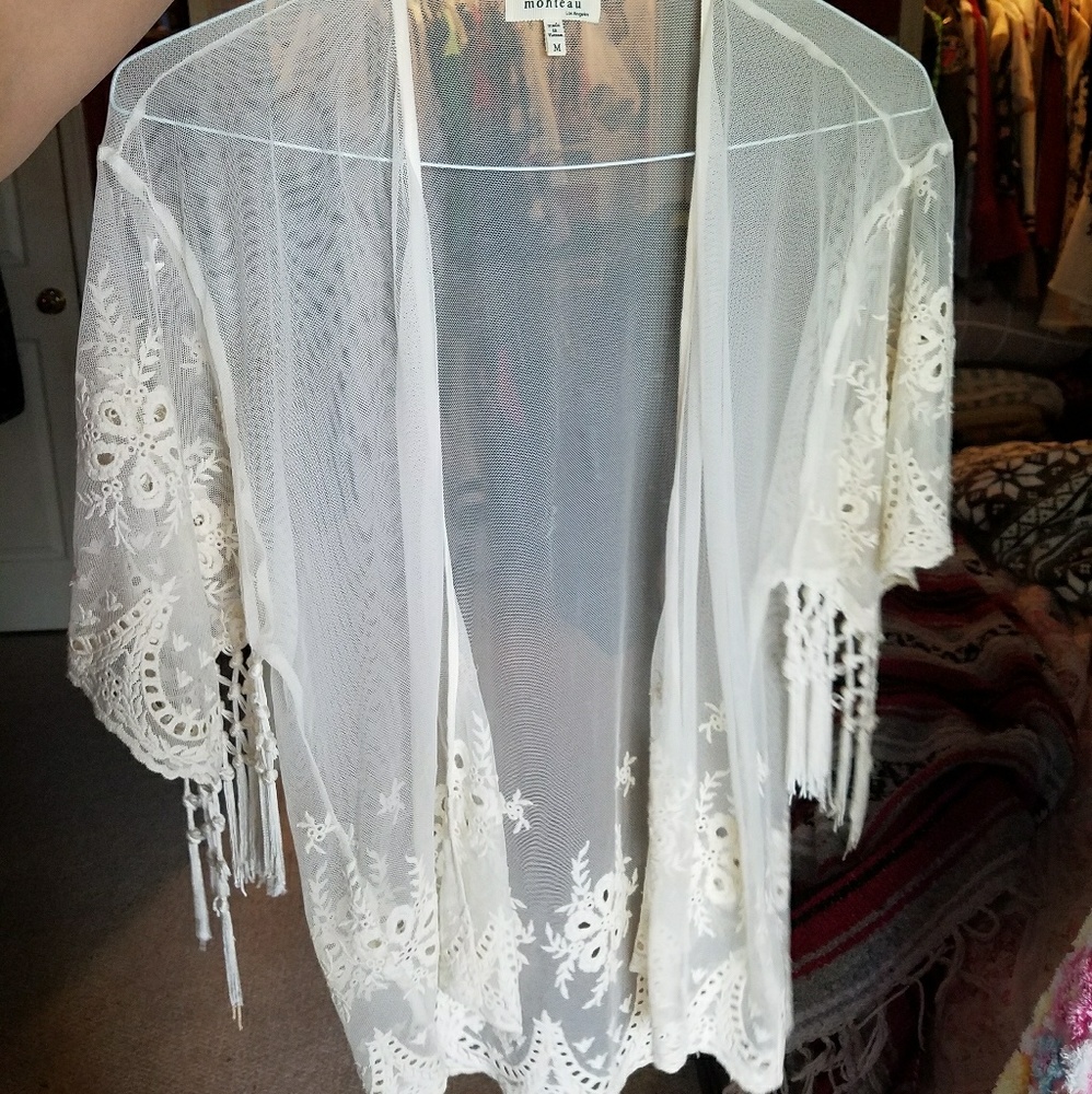 Creme Lace short komono